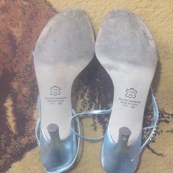 Ice Blue heels - Picture 3 of 6